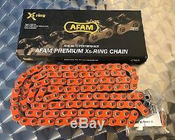 Afam Kit chaîne KTM 990 SUPER DUKE, R, 16-38-110, orange, Kit chaîne, LC8