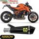 Arrow KTM 1390 Superduke R 2026 Pot D'&Eacute;chappement Moto Silencieux X-Kone Noir