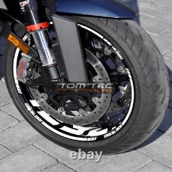 Autocollant de Jante KTM Super Duke 1290 SD R Sdr Gt Texte Ducati BMW, Suzuki