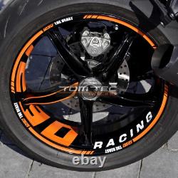Autocollant de Jante KTM Super Duke 1290 SD R Sdr Gt Texte au Choix Ducati