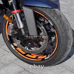 Autocollant de Jante KTM Super Duke 1290 SD R Sdr Gt Texte au Choix Ducati