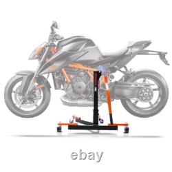 Bequille d'atelier Centrale CS Power Evo pour KTM 1290 Super Duke R 20-23 orange