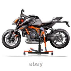 Bequille d'atelier Centrale CS Power Evo pour KTM 1290 Super Duke R 20-23 orange