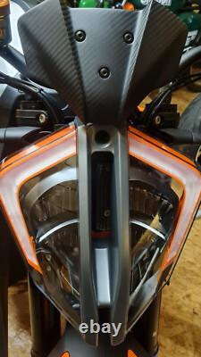 Bulle Windscreen Ktm Superduke Super Duke R 1290 2020 2021 2022 2023 Carbone Mat