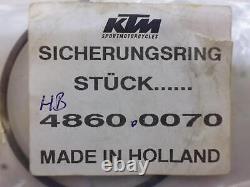 Circlip Snap Ring Verrouillage Anneau pour KTM Supermoto Superduke 990 4860.0070