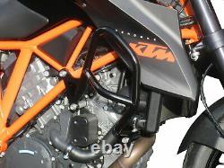 Crash Bars Pare carters Heed KTM 1290 SUPER DUKE R (2014 2016) noir