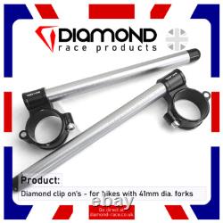 Diamant Guidons Clip-On Légers 48Mm KTM Super Duke 990 2010-2011