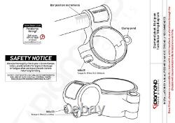 Diamond Léger Guidons Collier 48mm KTM Super Duke 990 -2012-2013