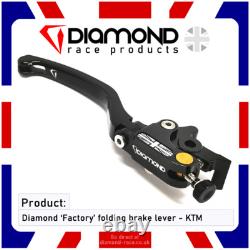 Diamond'Usine' Pliable Frein Avant Levier KTM Super Duke Gt 1290 2016-2017