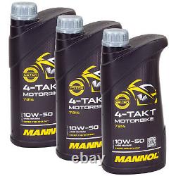 Entretien Kit pour KTM Super Duke 990 LC8 07-12 Huile 3L Filtre à Air Bougie