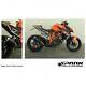 Force slip-on muffler dark style (s/s) ktm superduke 1290 Spark GKT0105DOM