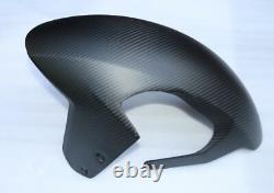 Garde Boue Avant Complet Ktm Superduke Super Duke 1290 R 2014 2019 Carbone Mat