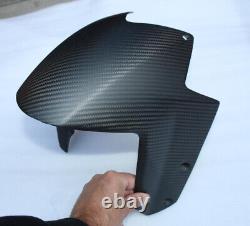 Garde Boue Partie Avant Ktm Superduke Super Duke 1290 R 2014 2019 Carbone Mat