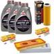 Huile Entretien 3L Kit pour KTM Super Duke 990 LC8 05-06 Filtre à Air Bougie