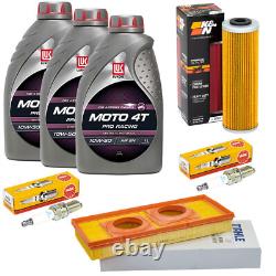 Huile Entretien 3L Kit pour KTM Super Duke 990 LC8 05-06 Filtre à Air Bougie
