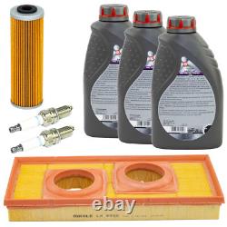 Huile Entretien 3L Kit pour KTM Super Duke 990 LC8 05-06 Filtre à Air Bougie