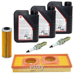 Huile Kit 3L Entretien pour KTM Super Duke 990 R 2012-13 Filtre à Air Bougie