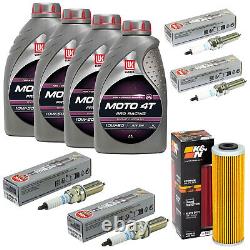 Inspection Kit pour KTM Super Duke 1290 Gt R 2015-2024 Huile 4L Filtre à Bougie