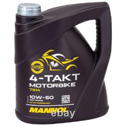 Inspection pour KTM Super Duke 1290 Gt R 2015-2024 Kit Huile 4L Filtre à Bougie