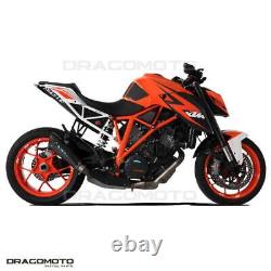 KTM 1290 SUPERDUKE R 2014 2015 Pot échappement HP CORSE Noir EVOXTREME RC