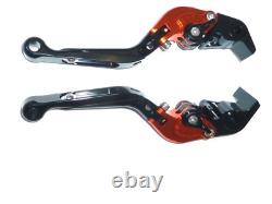 KTM 1290 Super Duke R 2014-2021 Brake & Clutch Orange Pliable Levers Race Track