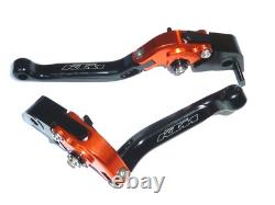 KTM 1290 Super Duke R 2014-2021 Brake & Clutch Orange Pliable Levers Race Track