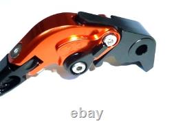 KTM 1290 Super Duke R 2014-2021 Brake & Clutch Orange Pliable Levers Race Track