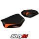 KTM 1290 Super Duke R 2020 2021 2022 2023 Siège Housse Tappezzeria Orange Noir