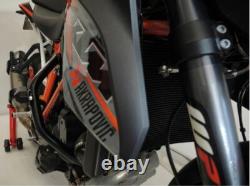 KTM 1290 Super Duke R Pare-Chocs Noir 2014 + Protection Moteur Cadre de Chrash