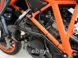 KTM 1290 Super Duke R Pare-Chocs Noir 2014 + Protection Moteur Cadre de Chrash