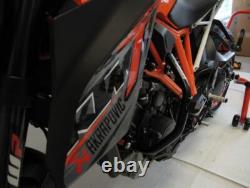 KTM 1290 Super Duke R Pare-Chocs Noir 2014 + Protection Moteur Cadre de Chrash