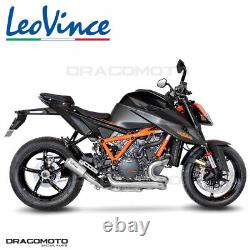 KTM SUPER DUKE 1290 R ABS 2020-2023 Pot échappement Leovince LV-10 Racing 15243U