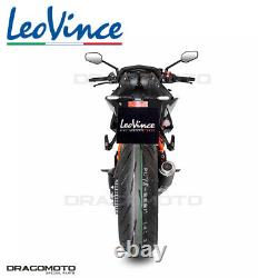 KTM SUPER DUKE 1290 R ABS 2020-2023 Pot échappement Leovince Noir LV-10 Racin