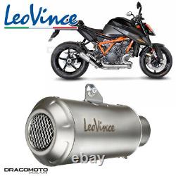 KTM SUPER DUKE 1290 R ABS EVO 2022-2024 Pot échappement Leovince LV-10 Racing