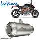 KTM SUPER DUKE 1290 R ABS EVO 2022-2024 Pot échappement Leovince LV-10 Racing