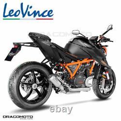 KTM SUPER DUKE 1290 R ABS EVO 2022-2024 Pot échappement Leovince LV-10 Racing