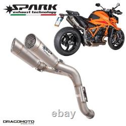 KTM SUPER DUKE 1290 R ABS EVO 2022-2024 Pot échappement SPARK GKT0111TOM