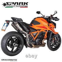 KTM SUPER DUKE 1290 R ABS EVO 2022-2024 Pot échappement SPARK GKT0111TOM