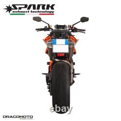 KTM SUPER DUKE 1290 R ABS EVO 2022-2024 Pot échappement SPARK GKT0111TOM