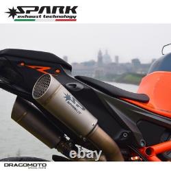 KTM SUPER DUKE 1290 R ABS EVO 2022-2024 Pot échappement SPARK GKT0111TOM