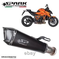 KTM SUPER DUKE 1290 R ABS EVO 2022-2024 Pot échappement SPARK Noir GKT0113DOM