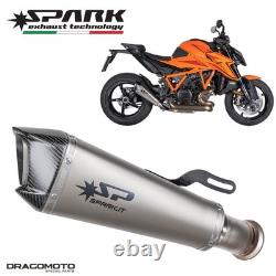 KTM SUPER DUKE 1390 R ABS EVO 2024 Pot échappement SPARK GKT0113TOM