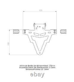 KTM Super Duke 1290 Plaque V, À Partir De L'Année 2020 Lampe + Réflecteur