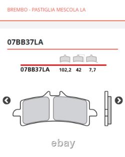 Kit 4 Plaquettes De Frein Avant Brembo La Sinter Ktm Super Duke R 1290 2014