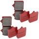 Kit 8 Plaquettes De Frein Avant Brembo Sa Pour Ktm Super Duke R 990 2007-2013