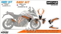 Kit Autocollant pour KTM 1290 Super DUKE Gt 2016 2017 2018 2019 IN Crystal