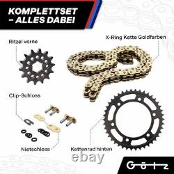 Kit Chaîne et Pignons ESJOT X-Ring KTM Super 1290 Duke GT 2021-2022 Or