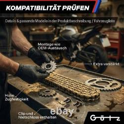 Kit Chaîne et Pignons ESJOT X-Ring KTM Super 1290 Duke GT 2021-2022 Or