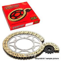 Kit Chaîne pour KTM Super Duke 1290 R Avec regina Zrpo Rennkette Z-Ring Or