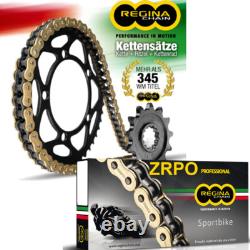 Kit Chaîne pour KTM Super Duke 990 R Avec regina Zrpo Rennkette Z-Ring Or